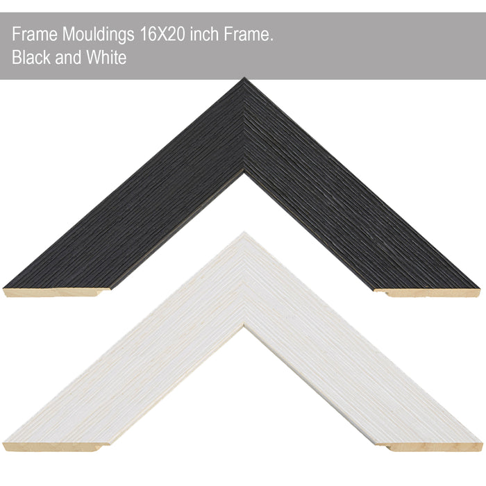 Sea Swell Wave Abstract Blue Ocean Coastal Print Canvas Art