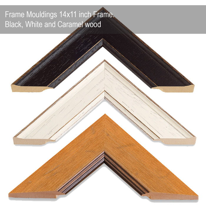 Gallery Set 3 Deer Ladies Print Collection, Book Art Print, Canvas Art