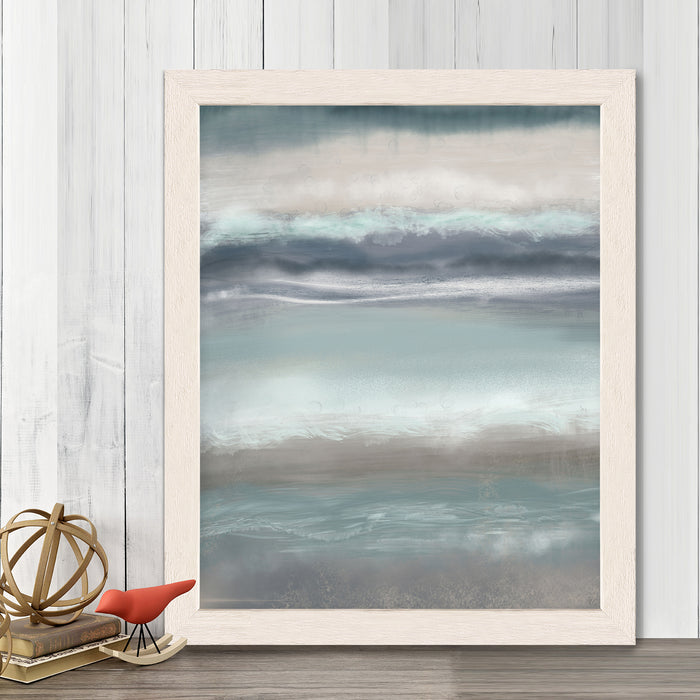 Sea Breeze 2, Abstract Art Print, Nautical canvas art