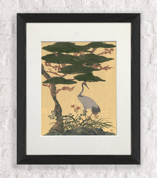 Crane Garden 2, Art Print, Wall Art
