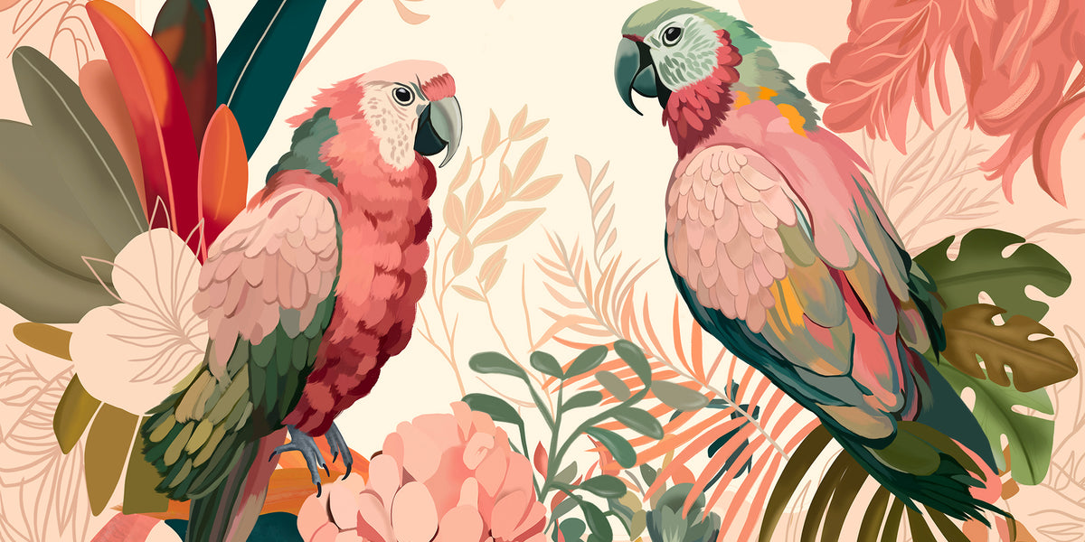 希少 アート 大型本 TROPIAAL ART Birds and Leaves 希少 アート 大型