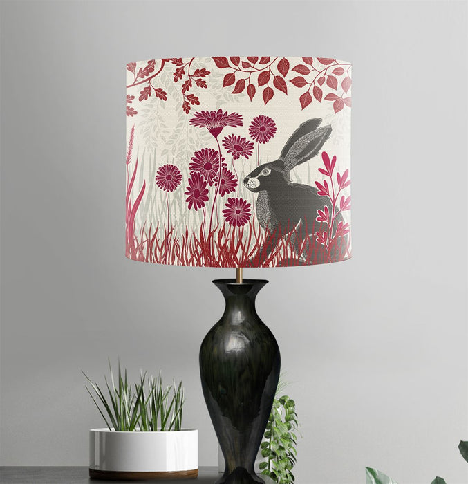 Country Lane Hares, FIRE, Lampshade