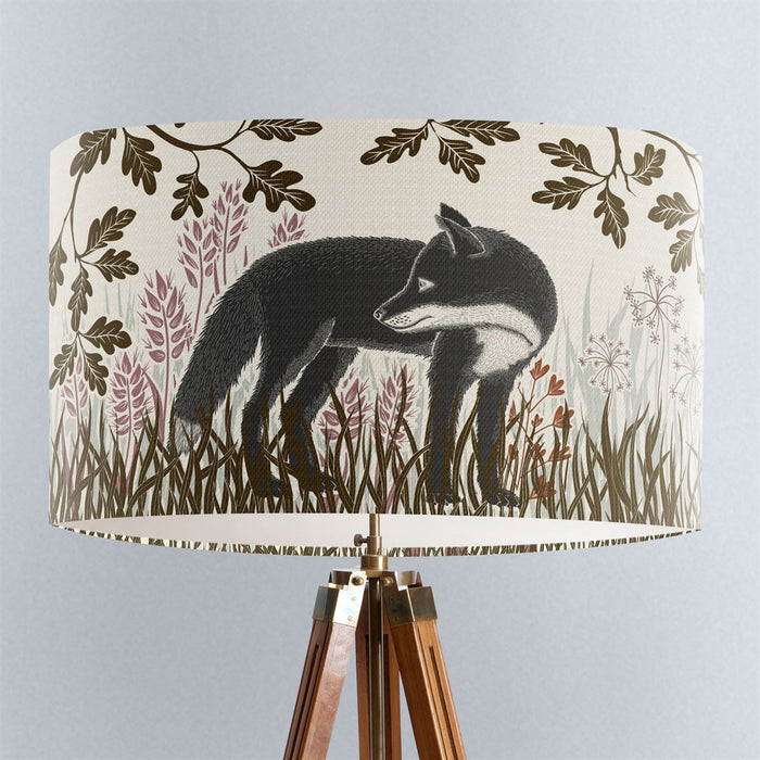 Country Lane Foxes, EARTH, Lampshade