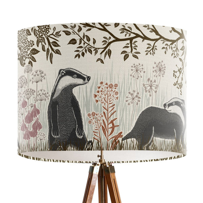 Country Lane Badgers, EARTH, Lampshade