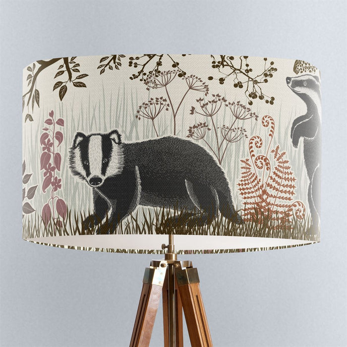 Country Lane Badgers, EARTH, Lampshade