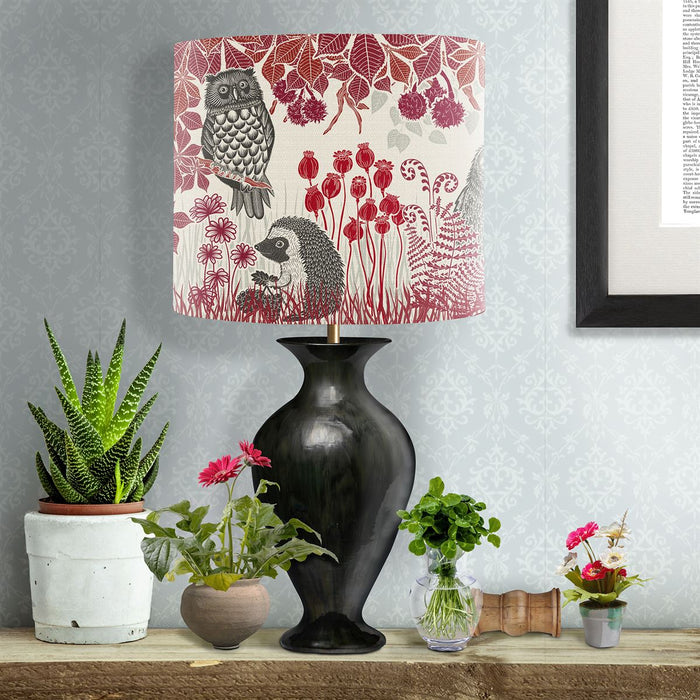 Country Lane Owls, FIRE, Lampshade