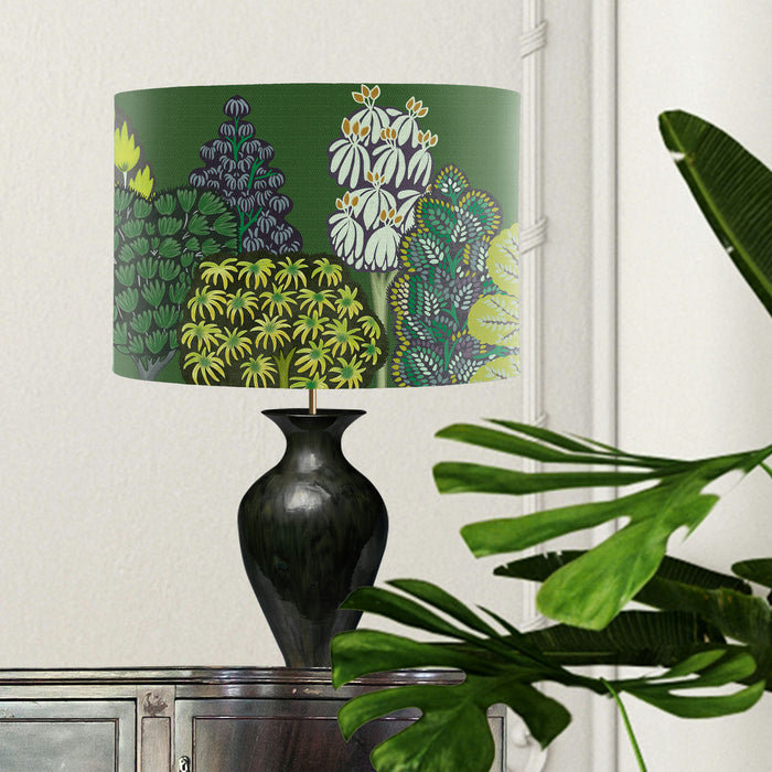 Serene Forest, Greens, Lampshade