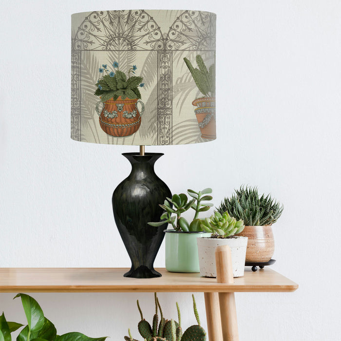 Classical Botanical, Off White, Lampshade