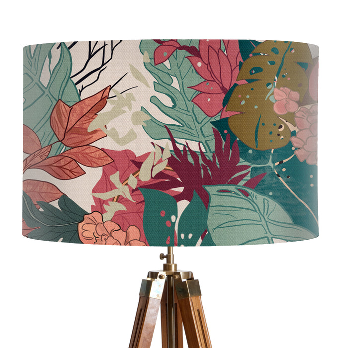 Leopard Bright Tropics Jungle, Lamp shade, Drum, Pendant Lighting