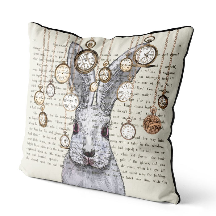 Rabbit Time, Cushion / Throw Pillow