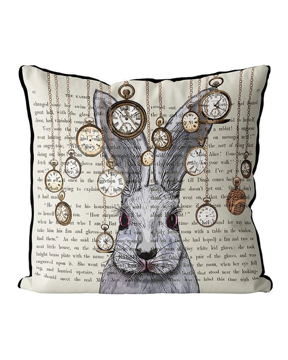 Rabbit Time, Cushion / Throw Pillow