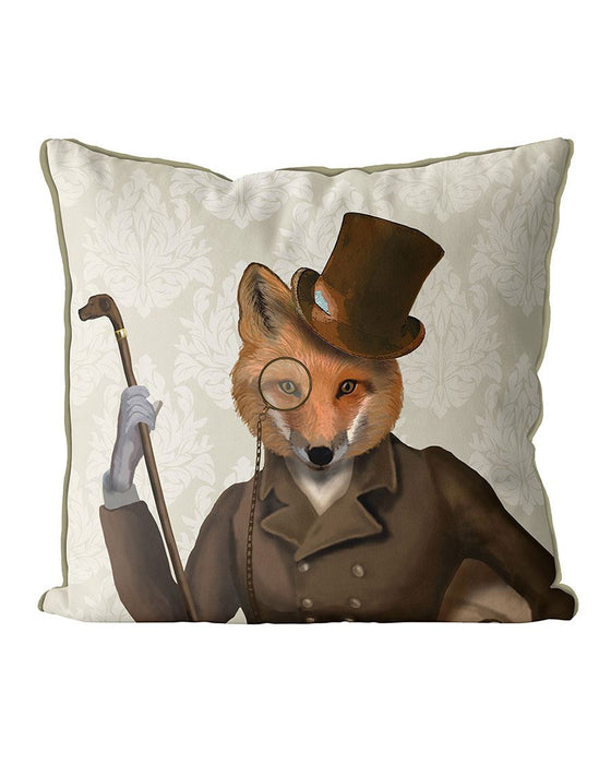 The Bounder, Fox Cushion / Throw Pillow