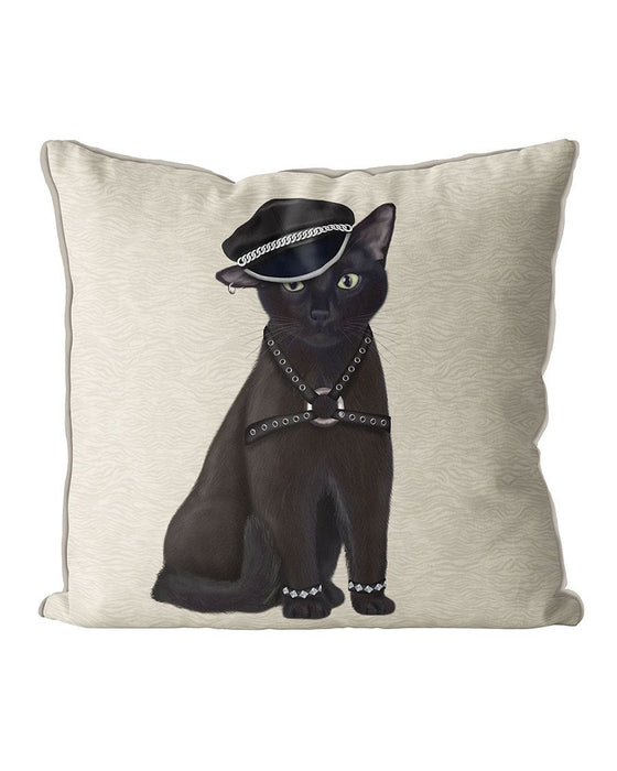 Puss Daddy, Cat Cushion / Throw Pillow