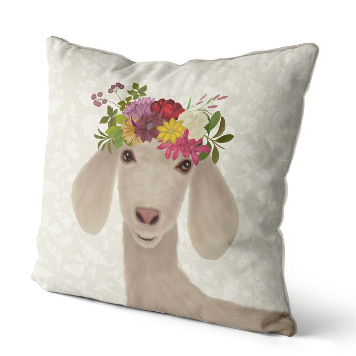 Goat Bohemian, Cushion / Throw Pillow