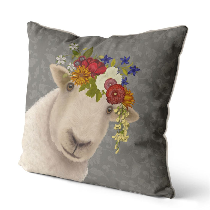 Sheep Bohemian, Cushion / Throw Pillow