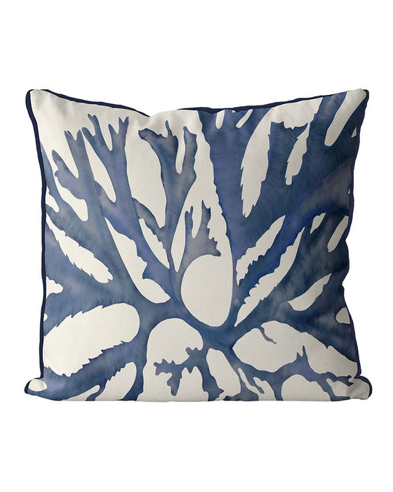 Coral 18 Blue, Cushion / Throw Pillow