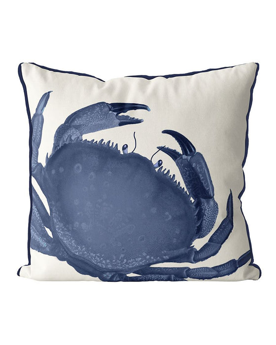 Blue Rock Crab, Cushion / Throw Pillow