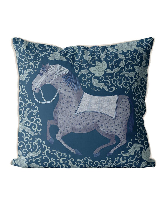 Chinoiserie Horse, Cushion / Throw Pillow