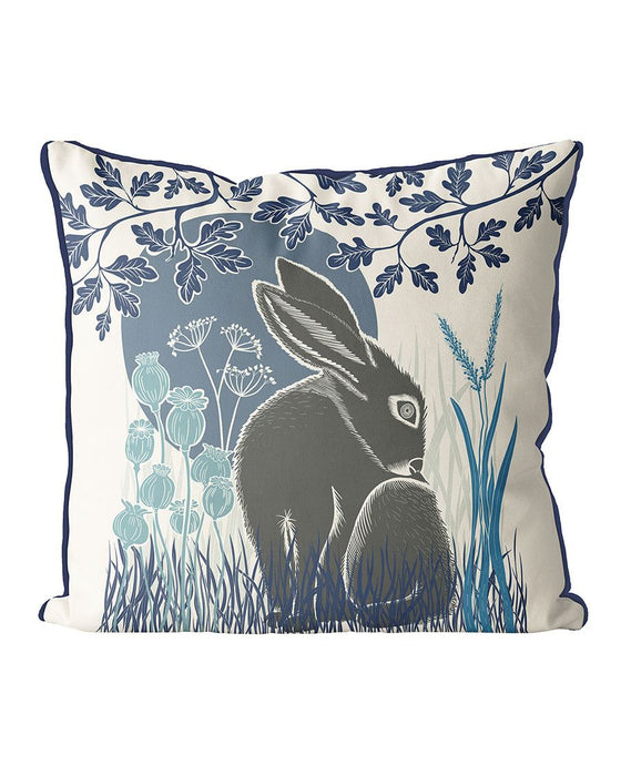 Country Lane Hare 2 Cushion / Throw Pillow