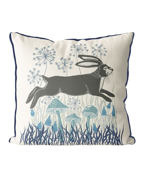 Country Lane Hare 4 Cushion / Throw Pillow