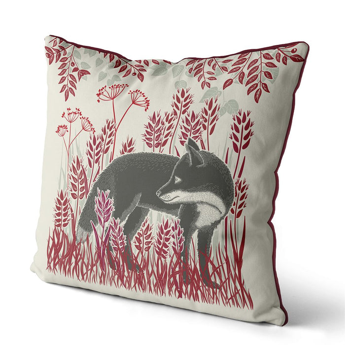 Country Lane Fox 2 Cushion / Throw Pillow
