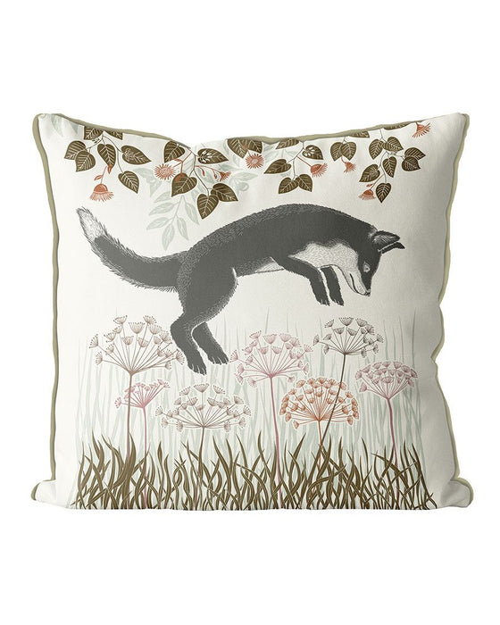 Country Lane Fox 4 Cushion / Throw Pillow