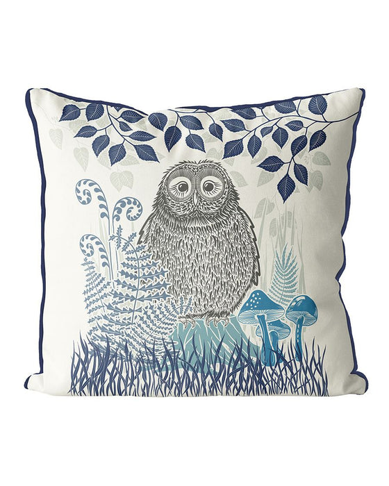 Country Lane Owl 2 Cushion / Throw Pillow