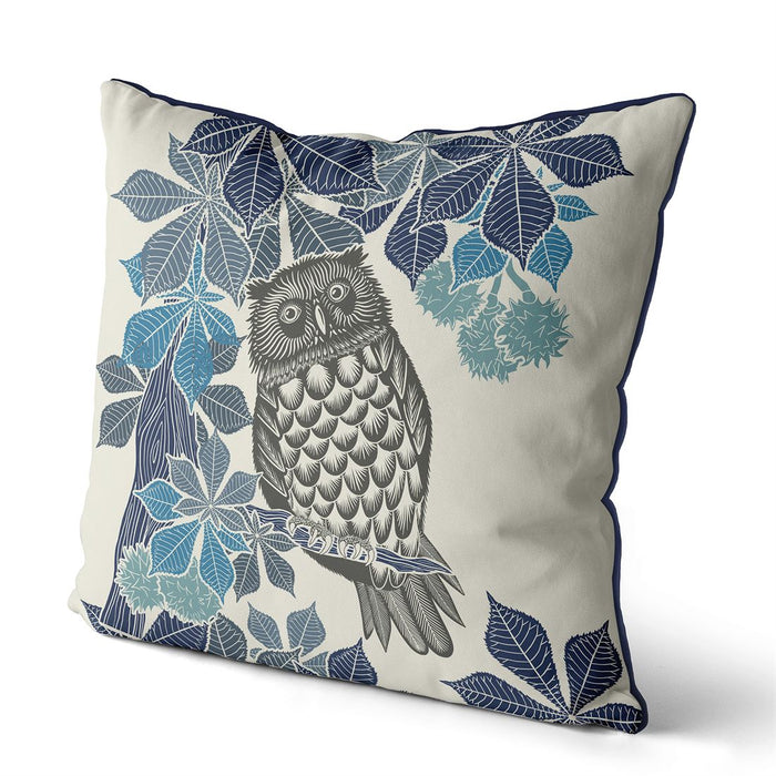 Country Lane Owl 3 Cushion / Throw Pillow