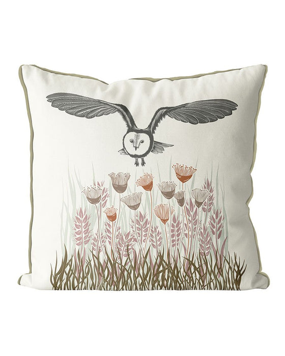 Country Lane Owl 4 Cushion / Throw Pillow