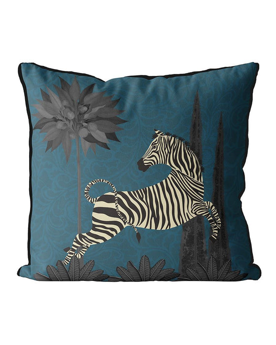 Dancing Zebra, Animalia, Cushion / Throw Pillow
