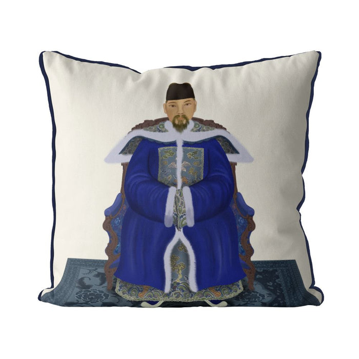 Chinese Emperor 1, Cushion / Throw Pillow