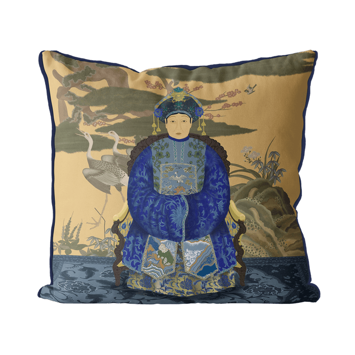 Chinese Empress 1, Cushion / Throw Pillow