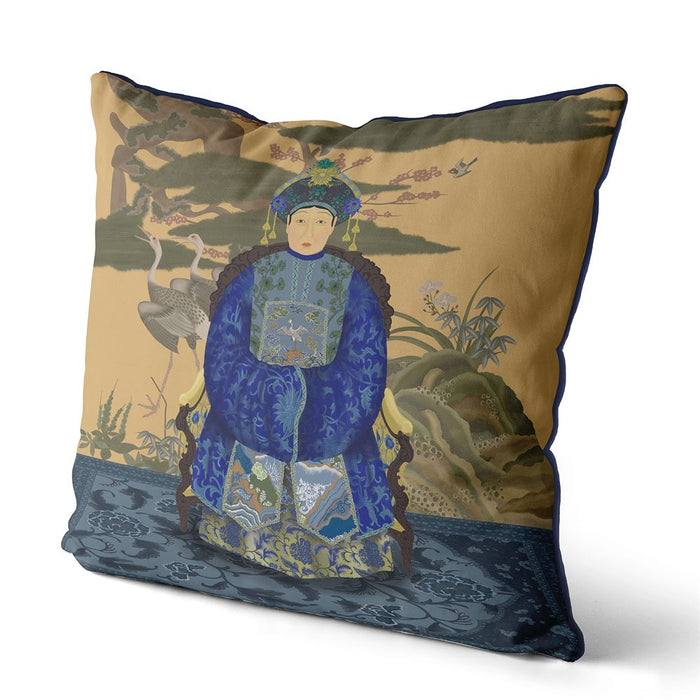 Chinese Empress 1, Cushion / Throw Pillow