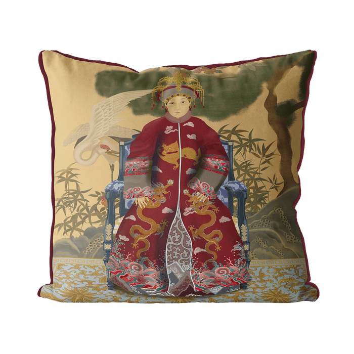 Chinese Empress 2, Cushion / Throw Pillow