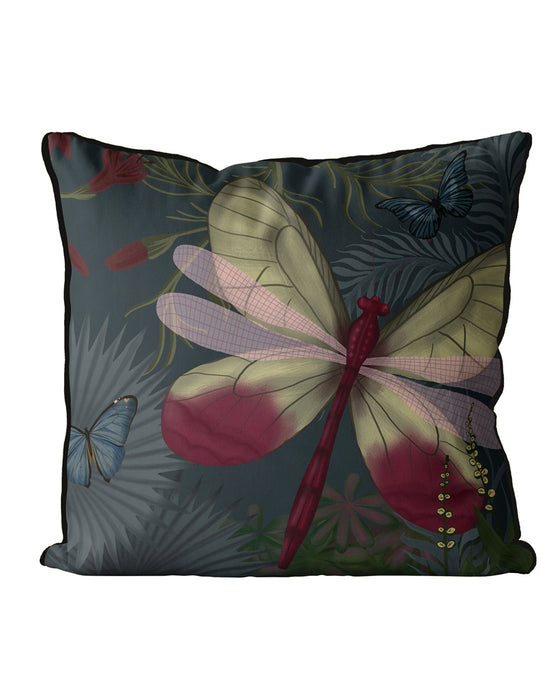 Butterfly garden Moonlight 1, Cushion / Throw Pillow