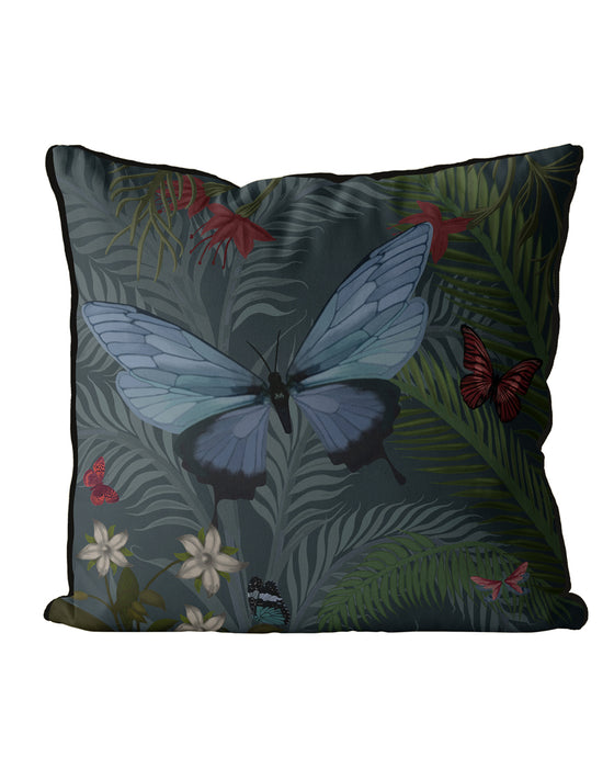 Butterfly garden Moonlight 3, Cushion / Throw Pillow