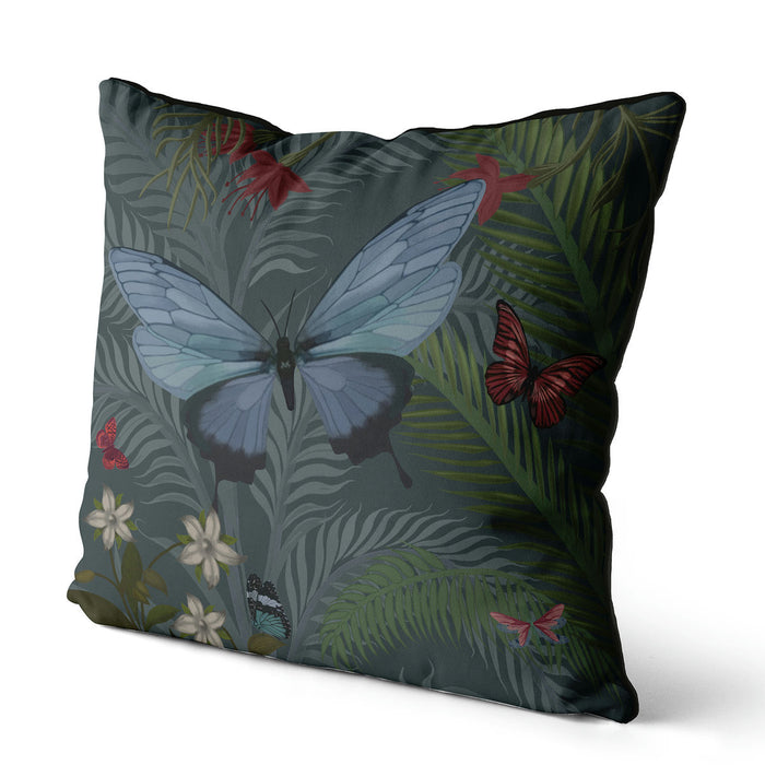 Butterfly garden Moonlight 3, Cushion / Throw Pillow