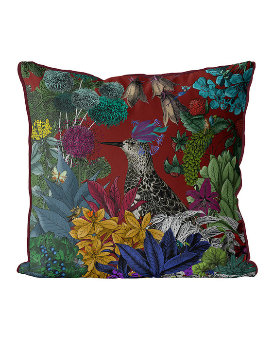 Glorious Plumes 4, Bird Cushion / Throw Pillow