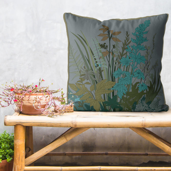 Hedgerow Blues or Blush Botanical Cushion / Throw Pillow