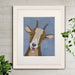 Funny Farm Goat 3, Animal Art Print, Wall Art | Print 14x11inch