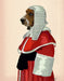 Basset Hound Judge, Portrait, Dog Art Print, Wall art | FabFunky
