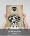 Dalmatian, Dog Au Vin, Dog Art Print, Wall art | Print 18x24inch