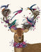 Deer Birdkeeper, Tropical Bird Nests, Art Print | FabFunky