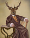 Illustrious Deer, Art Print, Canvas Wall Art | FabFunky