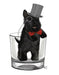 Scottish Terrier in Whisky Tumbler, Dog Art Print, Wall art | FabFunky