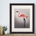 Flamingo with Kinky Boots, Bird Art Print, Wall Art | Print 14x11inch
