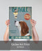 Beagle Ice Cream, Dog Art Print, Wall art | Print 18x24inch