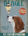 Beagle Ice Cream, Dog Art Print, Wall art | FabFunky