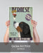 Bernese Ice Cream, Dog Art Print, Wall art | Print 18x24inch