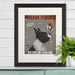 Boston Terrier Ice Cream, Dog Art Print, Wall art | Print 14x11inch